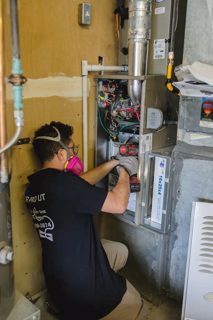 HVAC UV Light Installation
